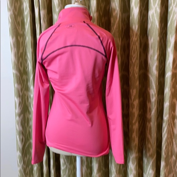 Pink Under Armour Pullover Athletic Warmups - Picture 2 of 2
